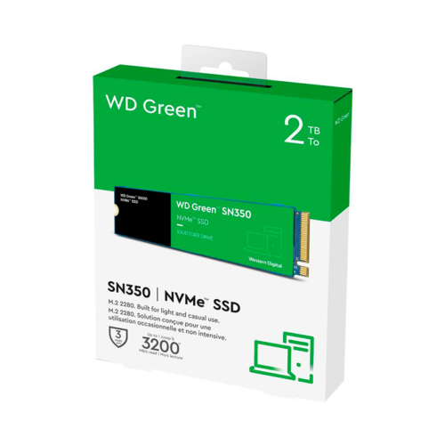 DISCO SSD 2TB WD GREEN SN350 M2 NVME