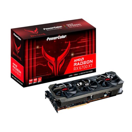 VIDEO RADEON RX 6700 XT 12GB POWERCOLOR RED DEVIL OC