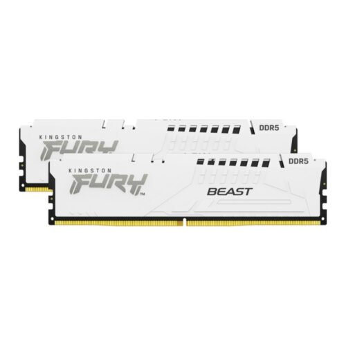MEMORIA RAM 32GB (2X16) DDR5 6000 KINGSTON FURY BEAST WHITE EXPO