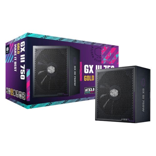 FUENTE COOLERMASTER 750W 80 GOLD GX3