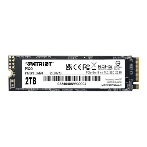 DISCO SSD 2TB PATRIOT P300 M2 NVME