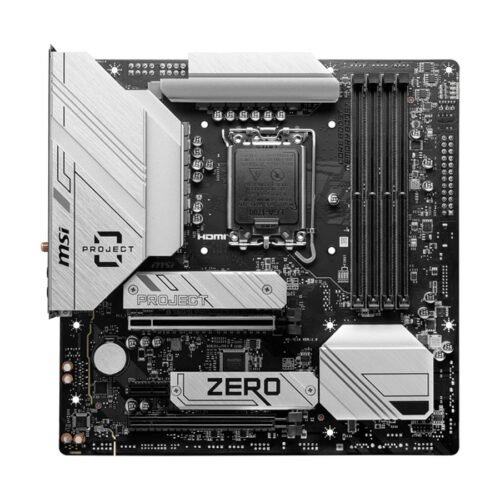 MOTHER MSI B760 PROJECT ZERO BOX M-ATX - Imagen 2