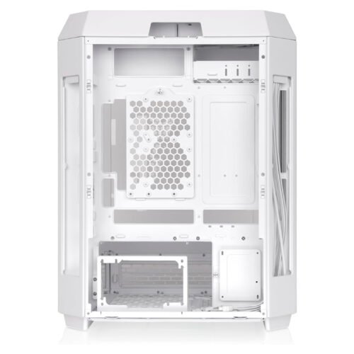 GABINETE THERMALTAKE THE TOWER 600 MID-TOWER TG X3 FAN X2 SNOW WHITE