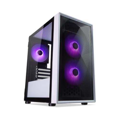 GABINETE GAMER TECWARE FORGE M2 TG ARGB X3 FAN WHITE