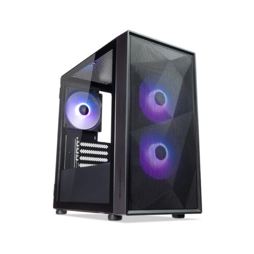GABINETE GAMER TECWARE FORGE M2 TG ARGB X3 FAN BLACK