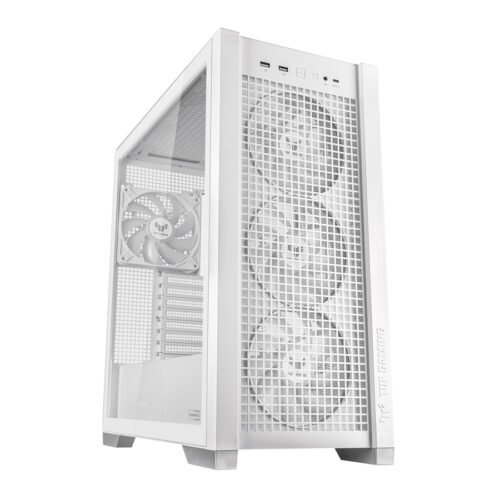 GABINETE GAMER ASUS GT302 TUF GAMING ARGB WHITE - Imagen 3