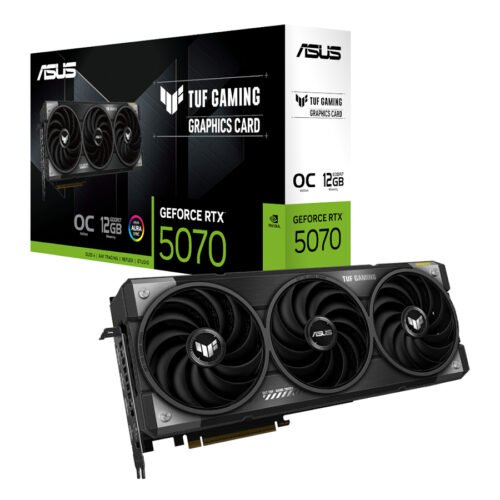 VIDEO GEFORCE RTX 5070 12GB ASUS TUF GAMING OCGDDR7