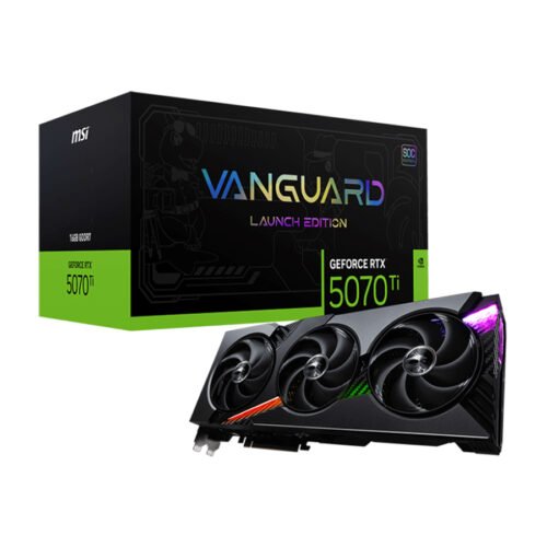 VIDEO GEFORCE RTX 5070 TI MSI VANGUARD SOC LAUNCH ED