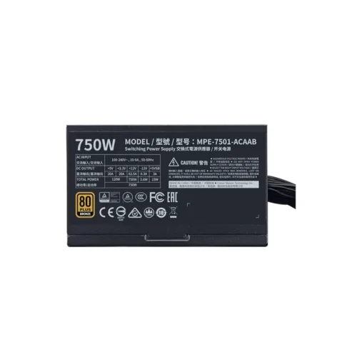 FUENTE COOLERMASTER 750W MWE V2 80 PLUS BRONZE - Imagen 4