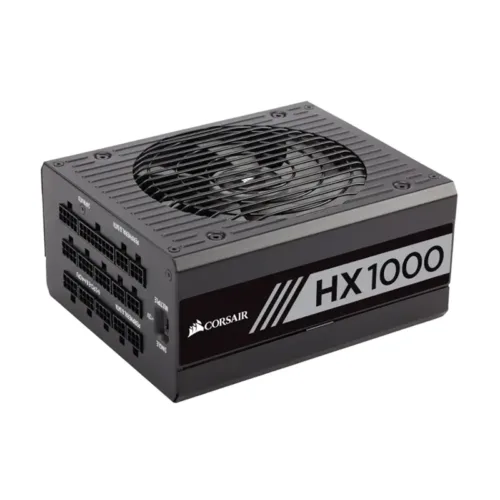 FUENTE CORSAIR 1000W HX 80 PLUS PLATINUM MODULAR NEGRO