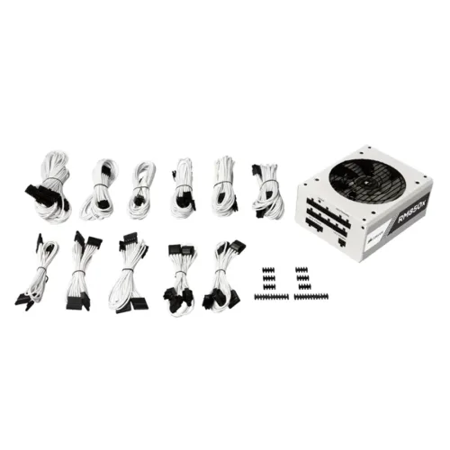 FUENTE CORSAIR 850W RM850 80 PLUS GOLD FULL MODULAR WHITE - Imagen 5