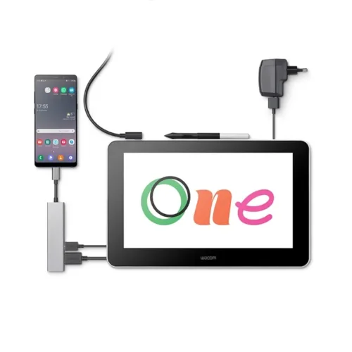 TABLETA DIGITALIZADORA WACOM ONE CREATIVE PEN DISPLAY 13" - Imagen 6