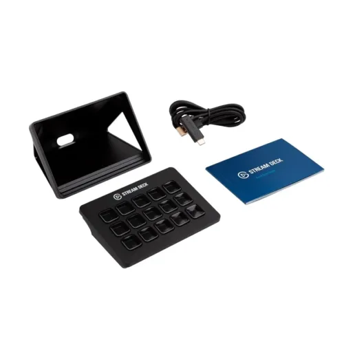 STREAM DECK MK.2 ELGATO 15 BOTONES LCD CUSTOMIZABLES NEGRO