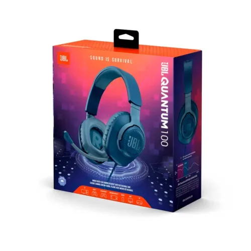 AURICULAR JBL QUANTUM Q100 BLACK