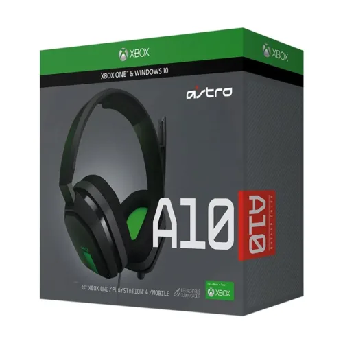 AURICULAR GAMER ASTRO A10 GEN 2 BLACK PS XBOX PC