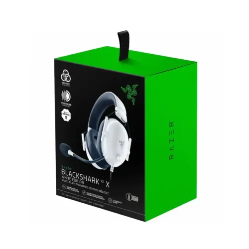 AURICULAR GAMER RAZER BLACKSHARK V2 X WHITE - Imagen 4