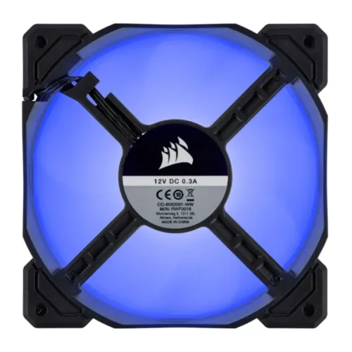 FAN CORSAIR AF120 LED Air Series  Blue 120mm Fan Pack - Imagen 3