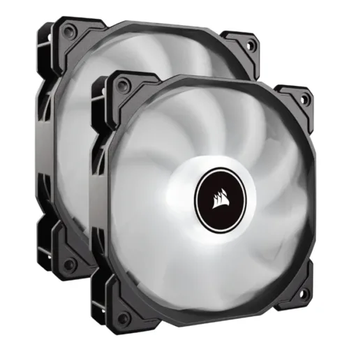 FAN COOLER CORSAIR AF140 LED (2018) 140MM WHITE FAN PACK X2