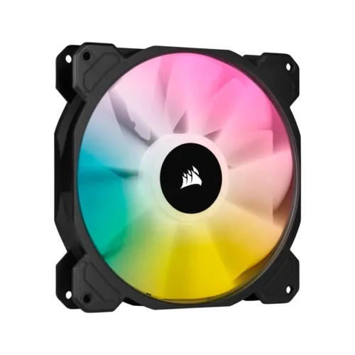 FAN COOLER CORSAIR ICUE SP140 RGB ELITE 140MM BLACK PWM - Imagen 2