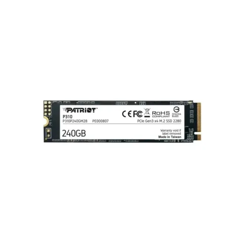 DISCO SSD 240GB PATRIOT P310 M2 NVME