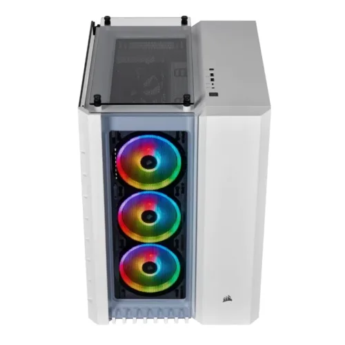 GABINETE CORSAIR CRYSTAL 680X ATX WHITE RGB 4 FANS RGB - Imagen 2
