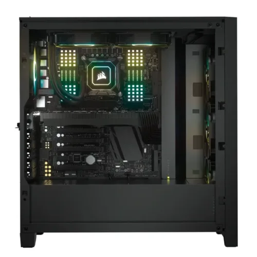 GABINETE CORSAIR ICUE 4000X BLACK ATX 3 FANS RGB - Imagen 4