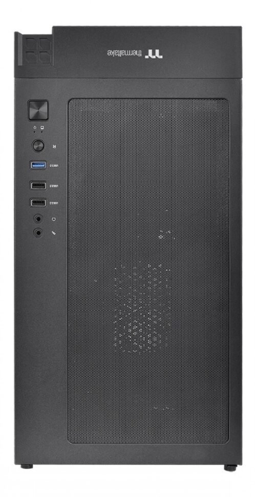 GABINETE GAMER THERMALTAKE H330 TG BLACK GLASS - Imagen 3