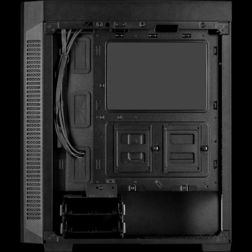 GABINETE CORSAIR 110R BLACK ATX 1 FAN CAJA DAÑADA - Imagen 3