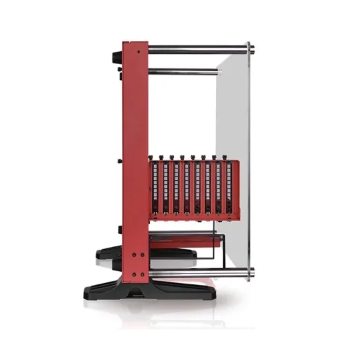 GABINETE GAMER THERMALTAKE CORE P3 RED GLASS - Imagen 3