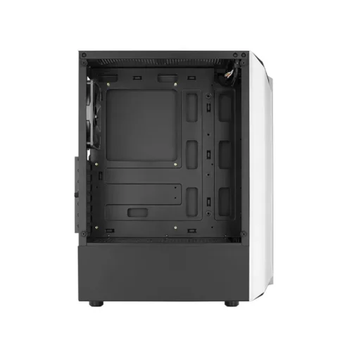 GABINETE AEROCOOL BIONIC V2 WHITE 1 FAN RGB ATX - Imagen 4