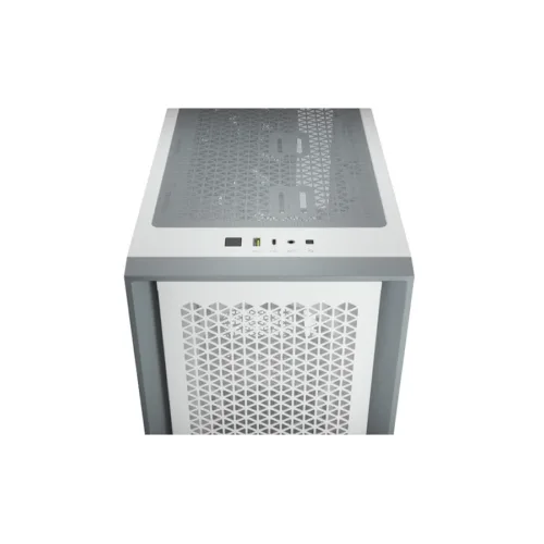 GABINETE CORSAIR 4000D ICUE RGB ATX WHITE 2 FANS - Imagen 3