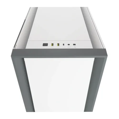 GABINETE CORSAIR 5000D TG ATX WHITE 2 FANS - Imagen 2