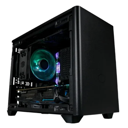 GABINETE COOLERMASTER NR200 BLACK ITX MASTERBOX