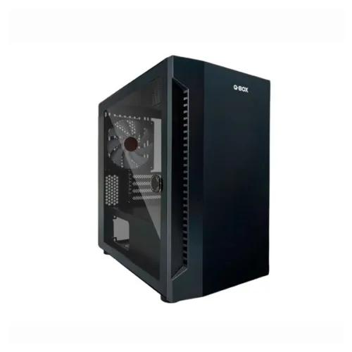 GABINETE QBOX GAMING 230S 550W+ BRONCE