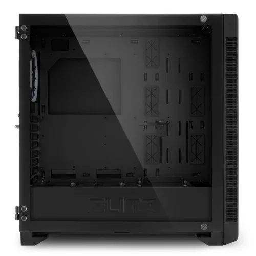 GABINETE SHARKOON ELITE SHARK CA200G BLACK - Imagen 4