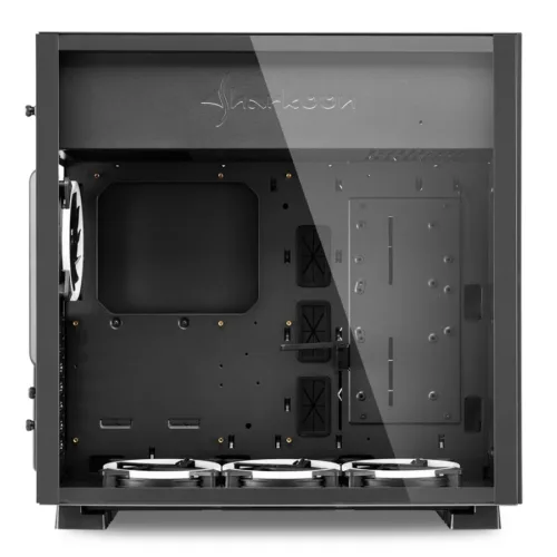 GABINETE SHARKOON PURE STEEL BLACK RGB ATX - Imagen 3