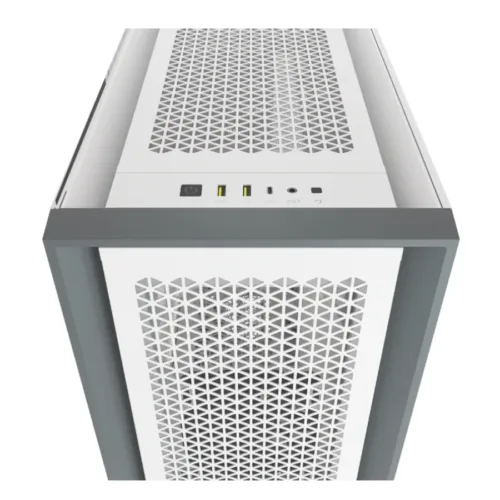 GABINETE CORSAIR 5000D AIRFLOW TG ATX WHITE - Imagen 2