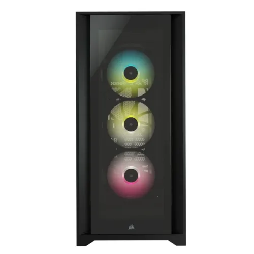 GABINETE CORSAIR ICUE 5000X RGB TG ATX BLACK - Imagen 3