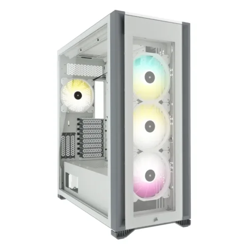 GABINETE CORSAIR ICUE 7000X RGB TG ATX WHITE