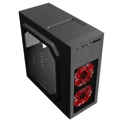 GABINETE MAGNUMTECH 435R LED M-ATX - Imagen 2