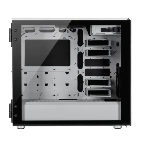 GABINETE CORSAIR CARBIDE 678C TG ATX WHITE - Imagen 3