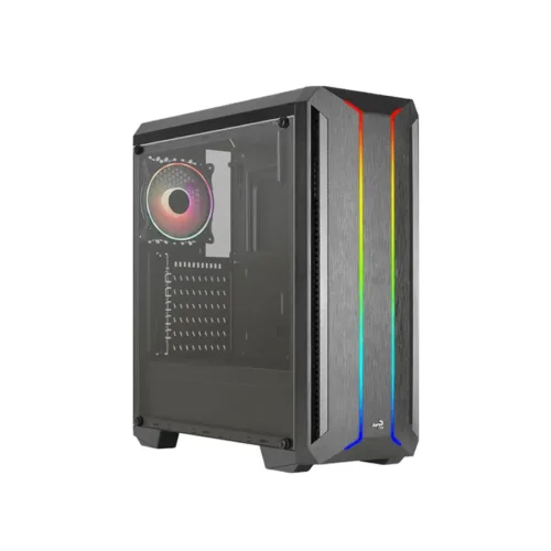 GABINETE AEROCOOL SKYLINE V2 BLACK ATX 1 FAN ARGB