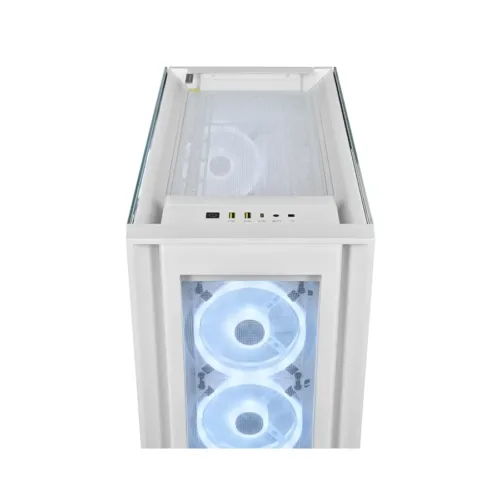 GABINETE CORSAIR ICUE 5000X RGB QL EDITION MID-TOWER TRUE WH - Imagen 2