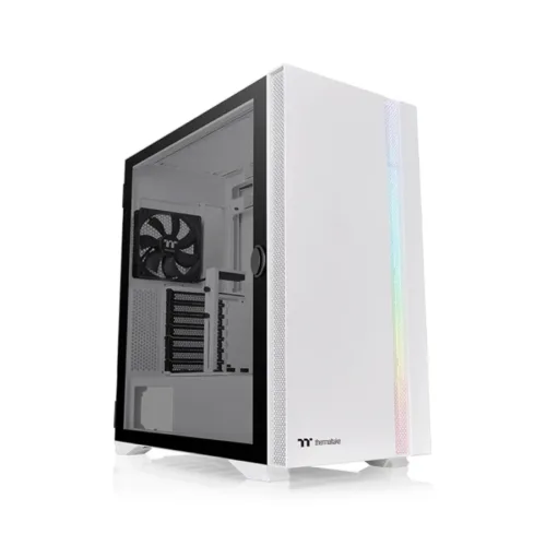 GABINETE GAMER THERMALTAKE H700 MID-TOWER TG FAN X2 VGA BRACKET SNOW WHITE