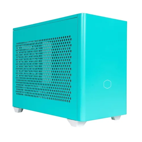GABINETE COOLERMASTER NR200P CYAN ITX MASTERBOX - Imagen 2