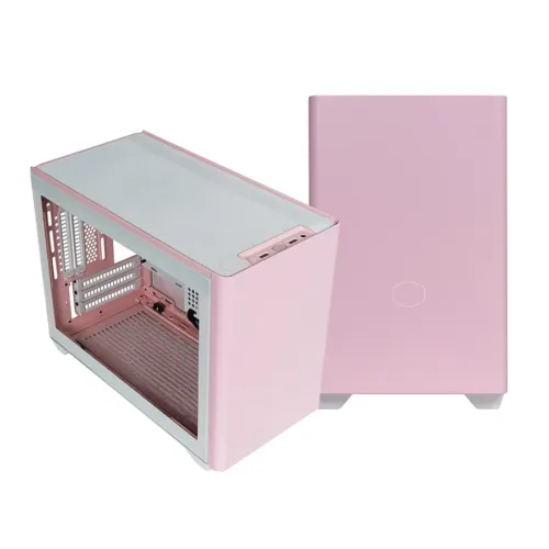 GABINETE COOLERMASTER NR200P PINK ITX MASTERBOX - Imagen 2
