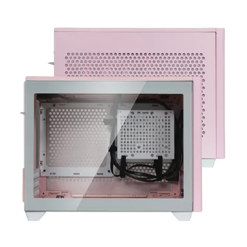 GABINETE COOLERMASTER NR200P PINK ITX MASTERBOX - Imagen 3