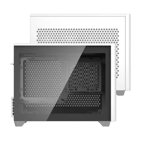GABINETE COOLERMASTER NR200P W + RISER - Imagen 2