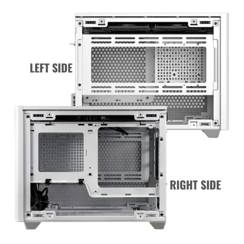 GABINETE COOLERMASTER NR200P W + RISER - Imagen 6