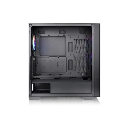 GABINETE GAMER THERMALTAKE DIVIDER 370TG FAN X3 ARGB BLACK - Imagen 2